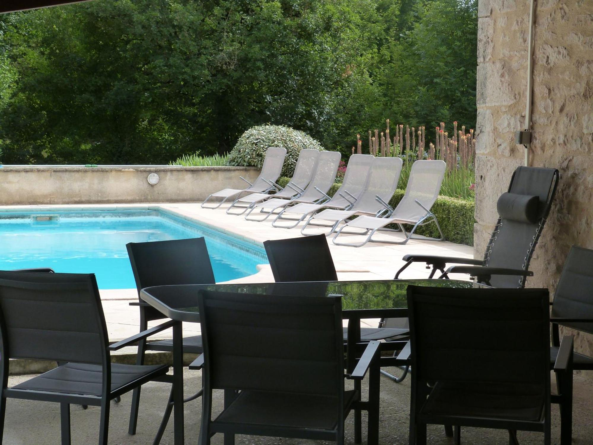 Gite Avec Piscine Proche De St Cirq Lapopie Berganty Dış mekan fotoğraf